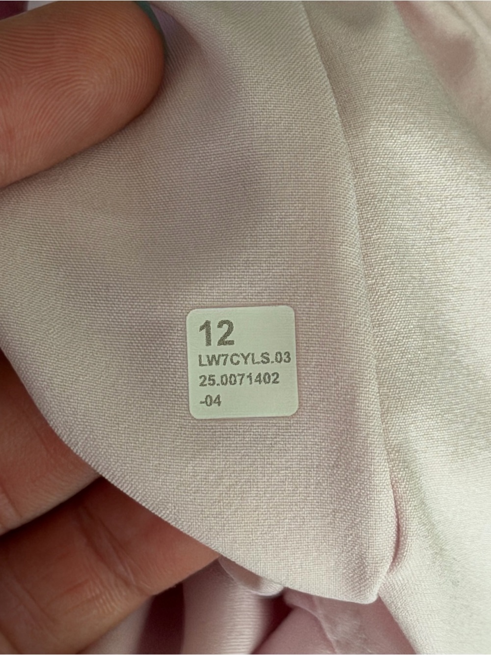 NWOT Lululemon Court Rival Shorts 3” Sz 12 *Blissful Pink / Red Clay* - Picture 6 of 6